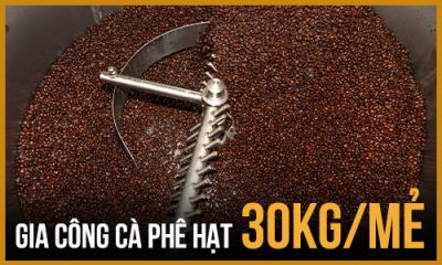 Gia công cafe hạt 30kg