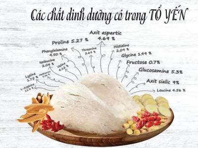 T&igrave;m hiểu gi&aacute; trị dinh dưỡng c&oacute; trong 100g yến s&agrave;o